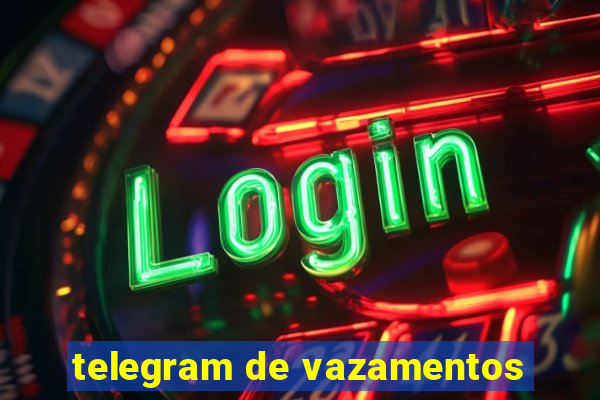 telegram de vazamentos